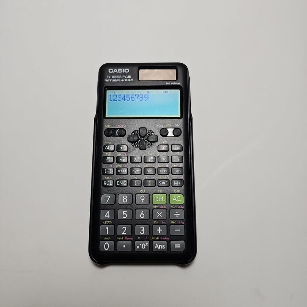 Casio: fx-300ES PLUS 2nd Edition Scientific Calculator TESTED